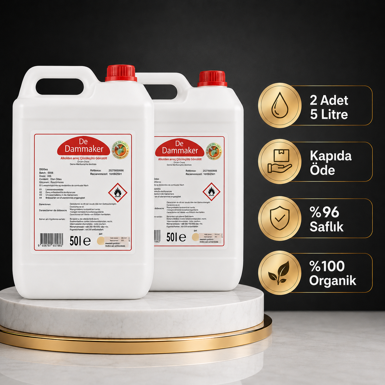 2 Adet 5 Litre